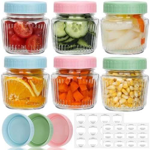 Cehomi 8 oz Mason Jars with lids