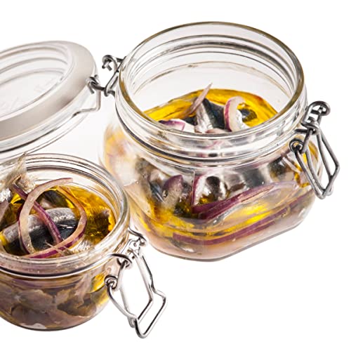 Bormioli Rocco 05L Glass Canning Jar Set
