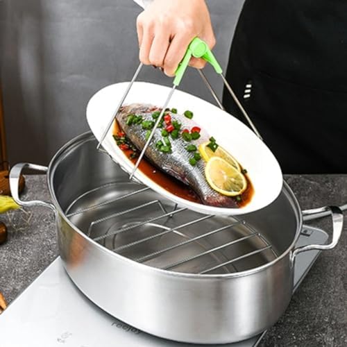 Stainless Steel Fish Steamer for Cooking Braiser
