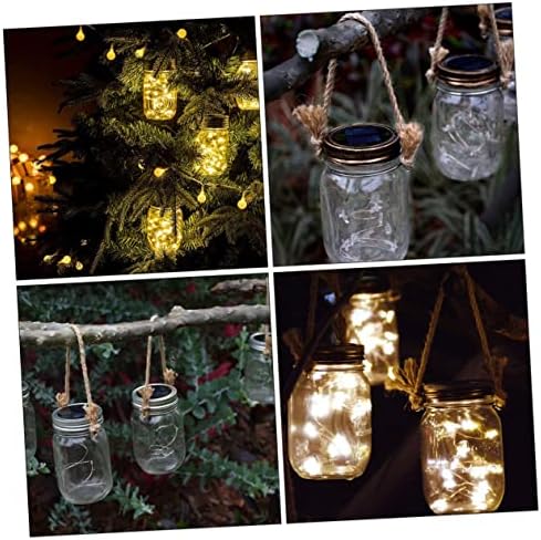 BESTOYARD 2 Set Mason Jar Hangers