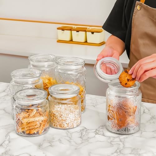 Adorable 32oz Mason Jars x2 Perfect for Storage Gifting