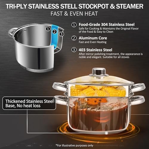 Aufranc 4-Qt Steamer Pot