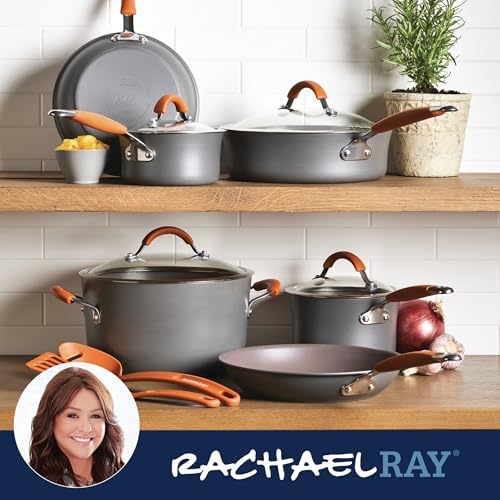 Rachael Ray Hard Anodized Cookware Set