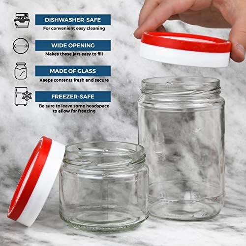 Tribello Airtight 14oz Mason Jars 4-Pack