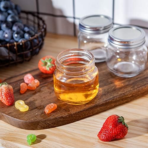 Intended 8 oz Mason Jars with Silver Lids 30Pack
