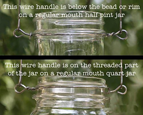 Stainless Steel Mason Jar Handles x6 Pack