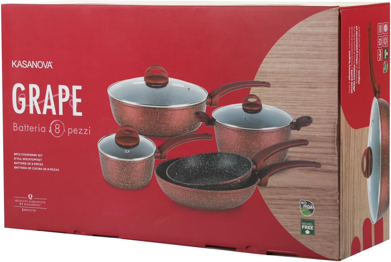 KASANOVA 8-Piece Professional Cooking Set