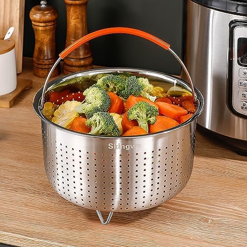 Skingwa 3Qt Stainless Steel Steamer Basket for Instant Pot