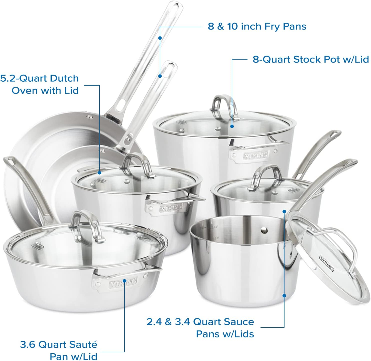 Elevate Your Kitchen with Viking 12-Piece Set