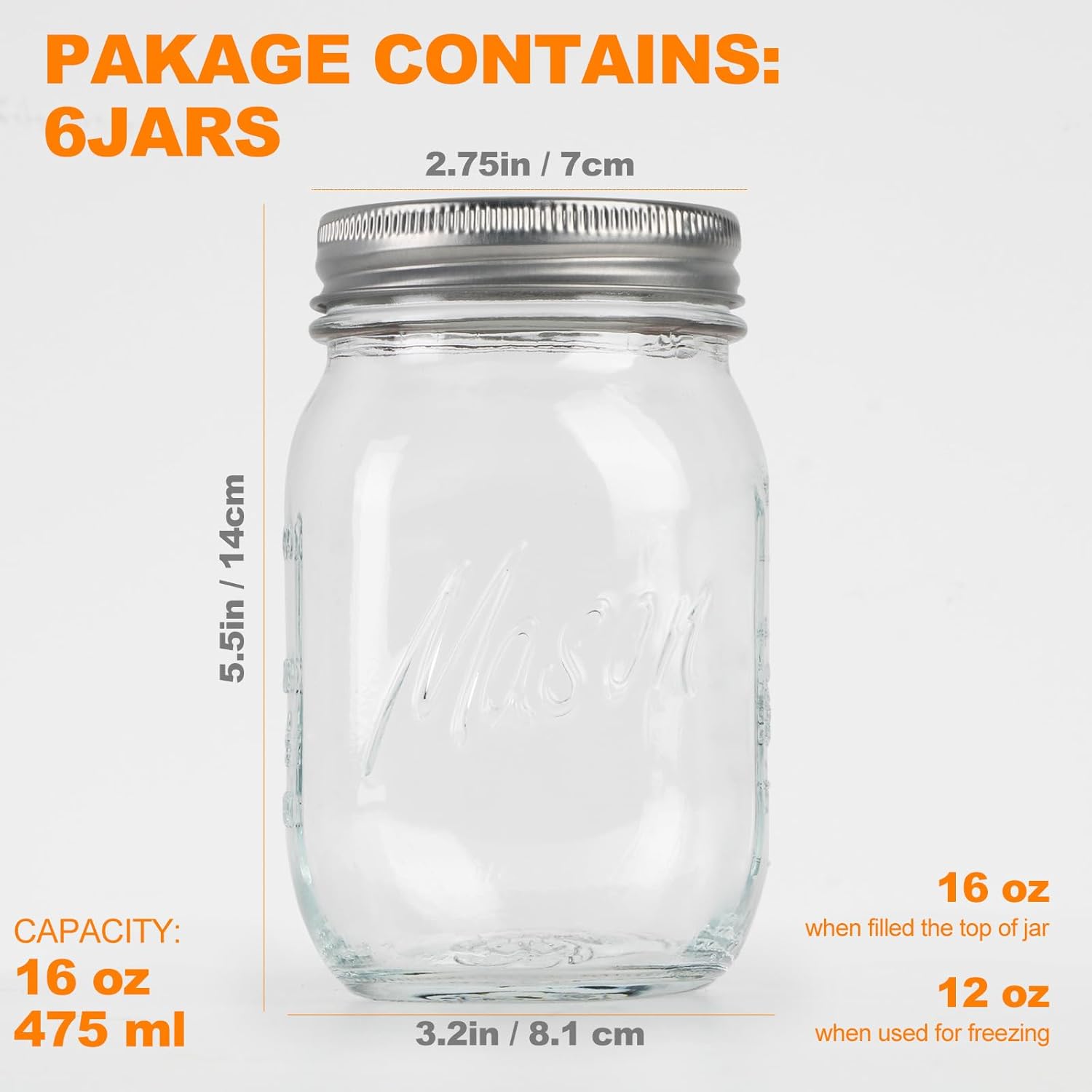 GARUET Mason Jars