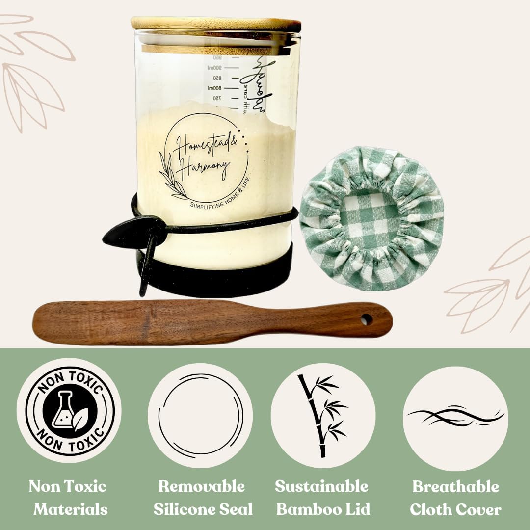 Homestead Harmony Sourdough Starter Kit