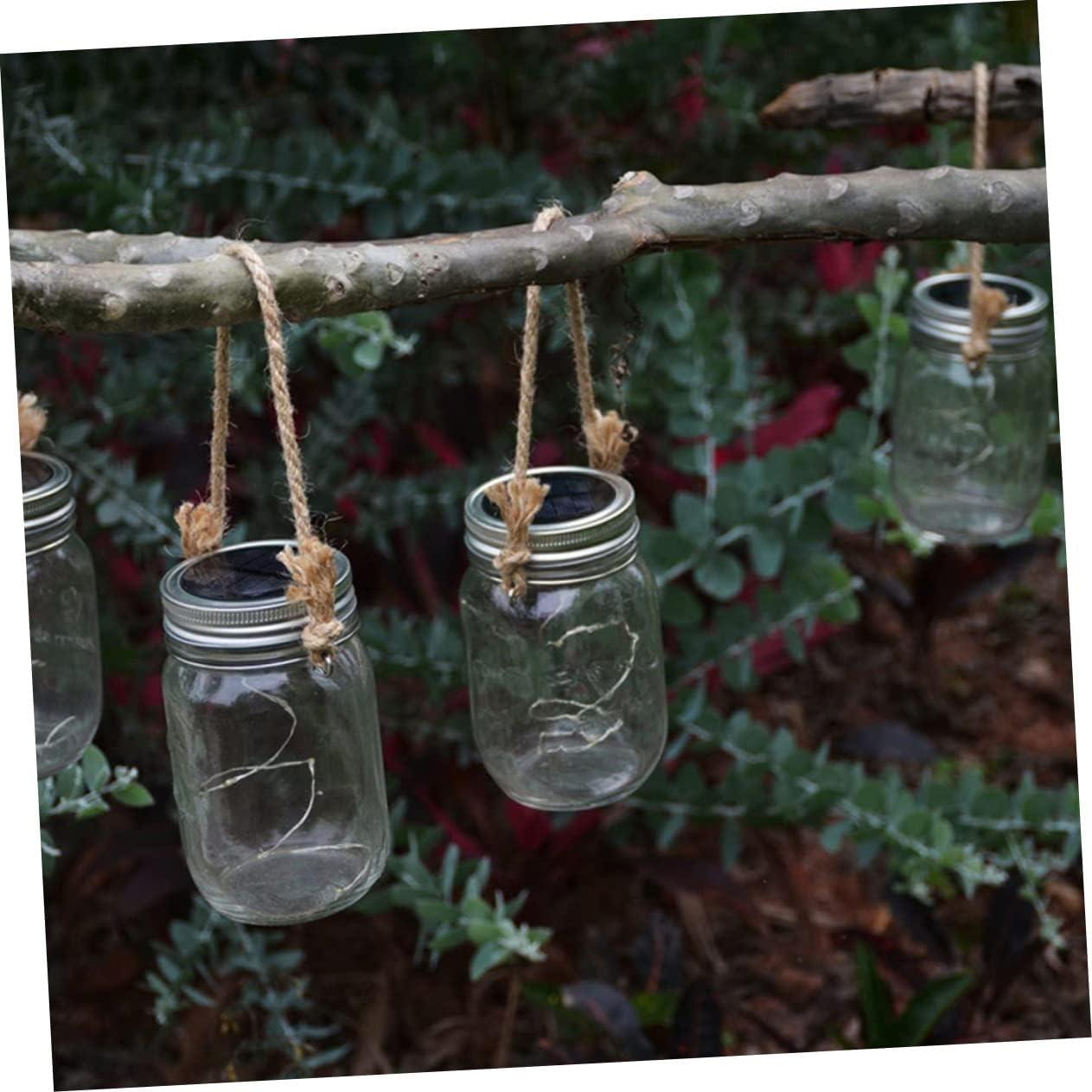 PRETYZOOM 2sets Canning Jar Handles with Rope and Wire