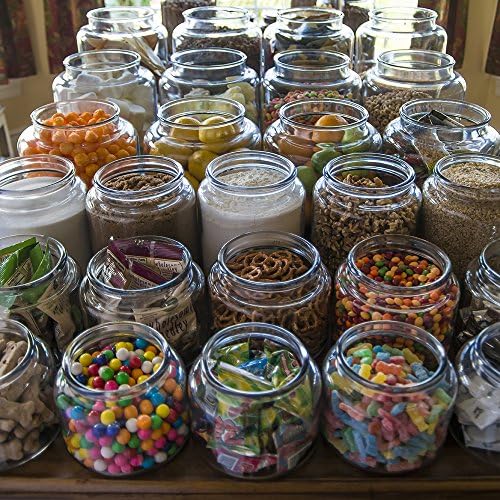 Anchor Hocking Montana Glass Jars 96oz Set of 2