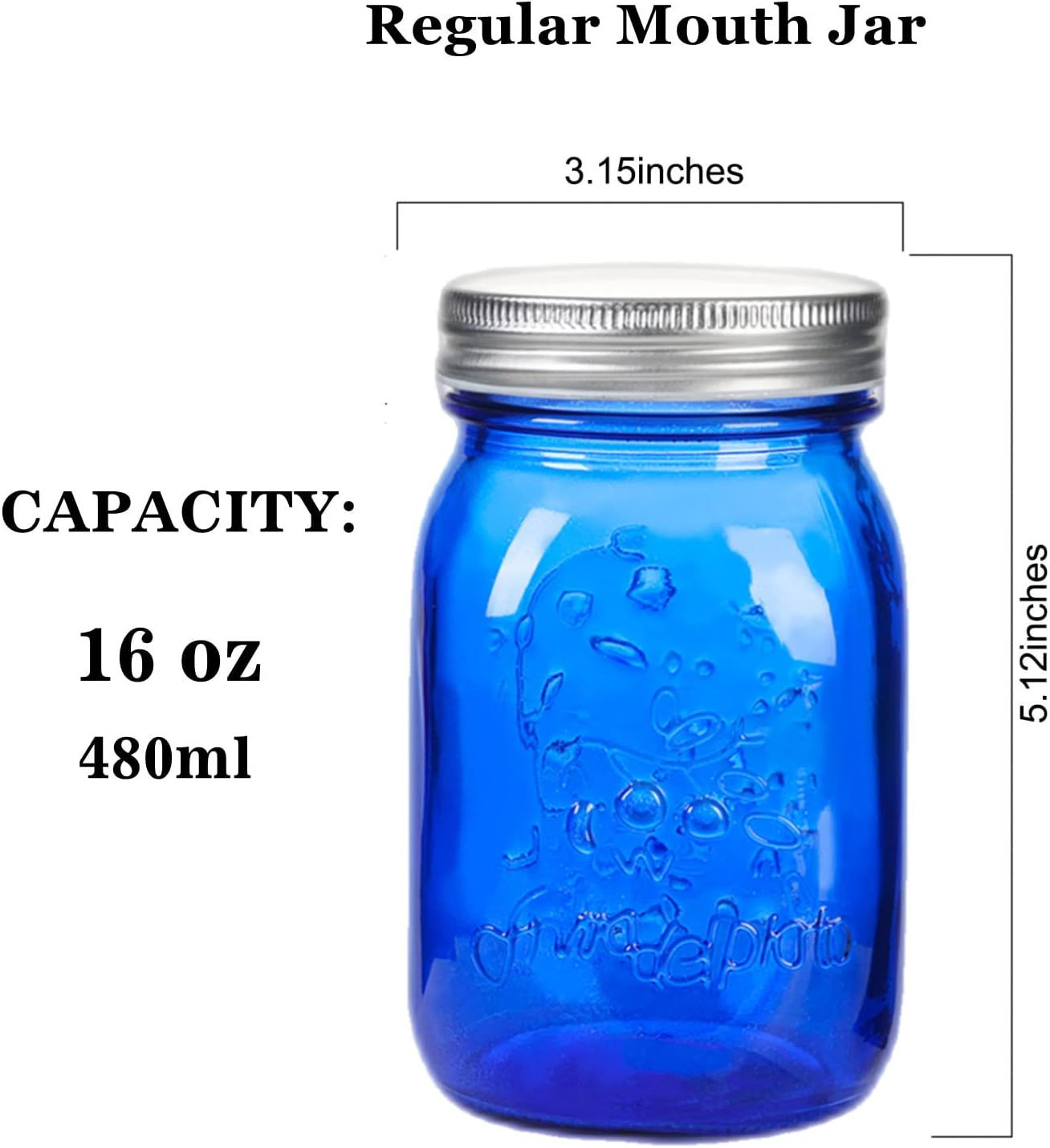 Amzcku Unique Gift Jar Set for Canning Pickling and Preservation