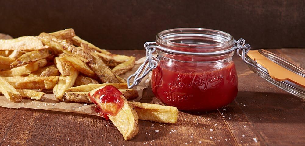 Elegant French Glass Jars for Preserving Food