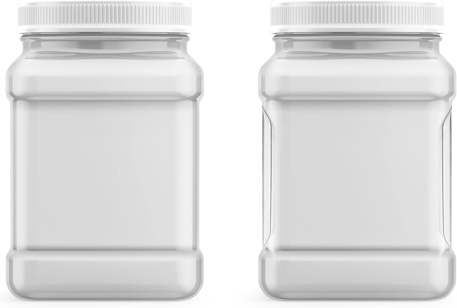 Cozy Mountain West 12-Pack Storage Jar - Pantry Essentials Clear with Handle