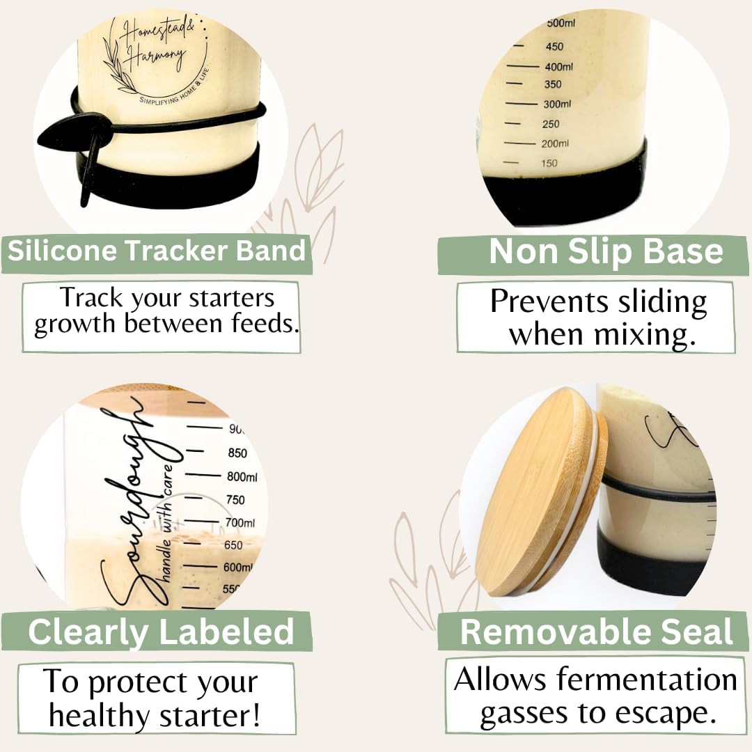 Homestead Harmony Sourdough Starter Kit