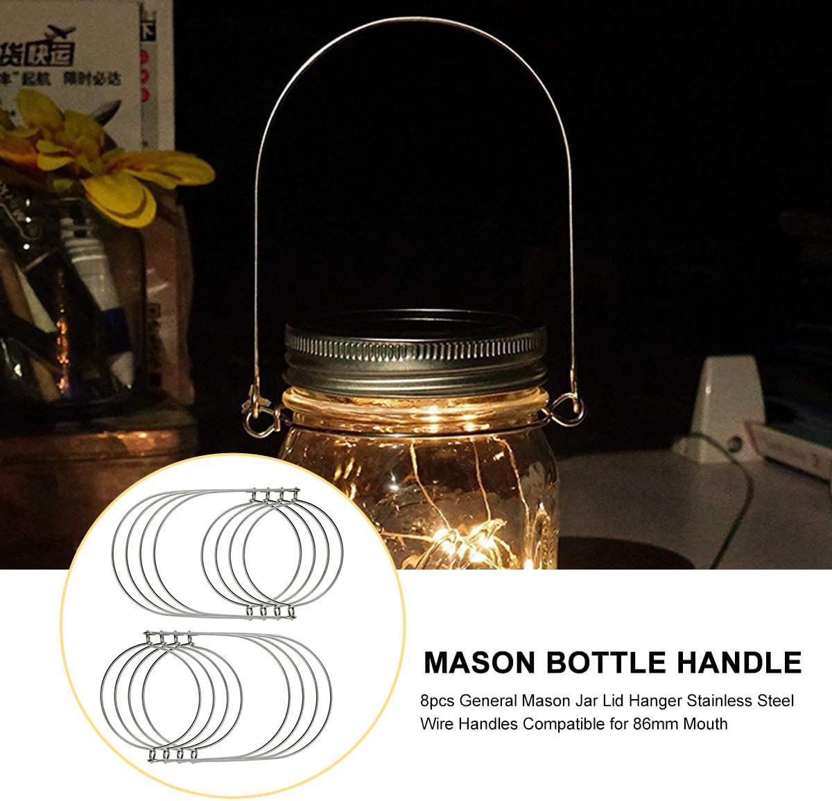 Angoily Mason Jar Handle