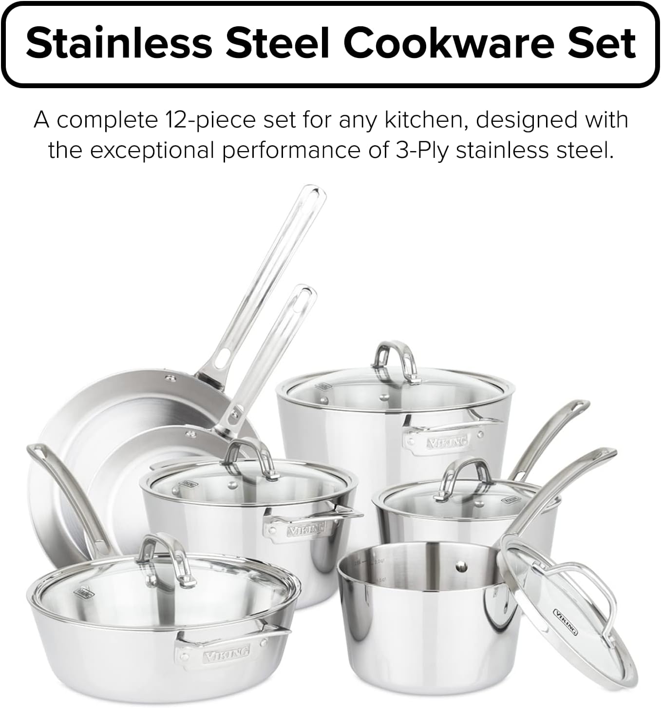 Elevate Your Kitchen with Viking 12-Piece Set