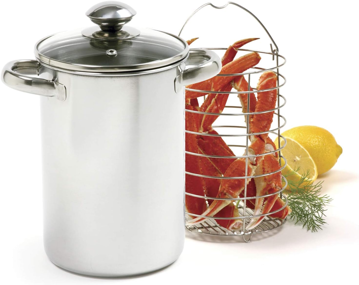 Norpro 3-Piece Stainless Steel Vertical CookerSteamer Set