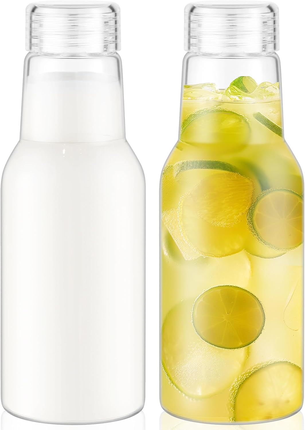 Perfect Size Glass Jars for Beverages Food Storage