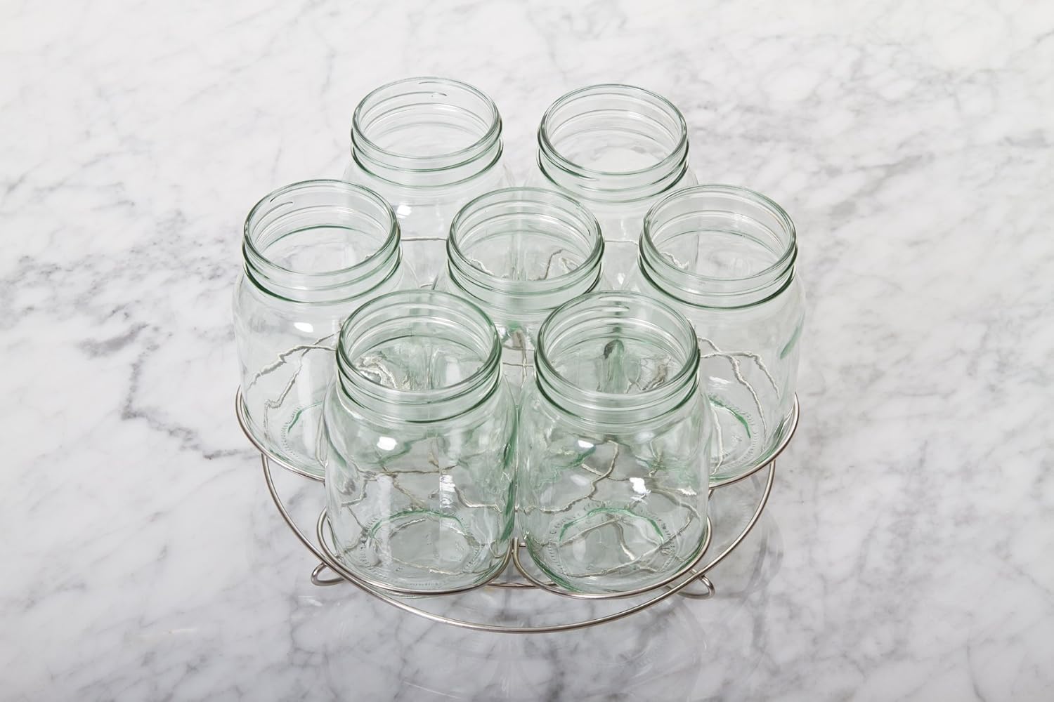 Premium Reversible Stainless Steel Canning Rack for Home Use