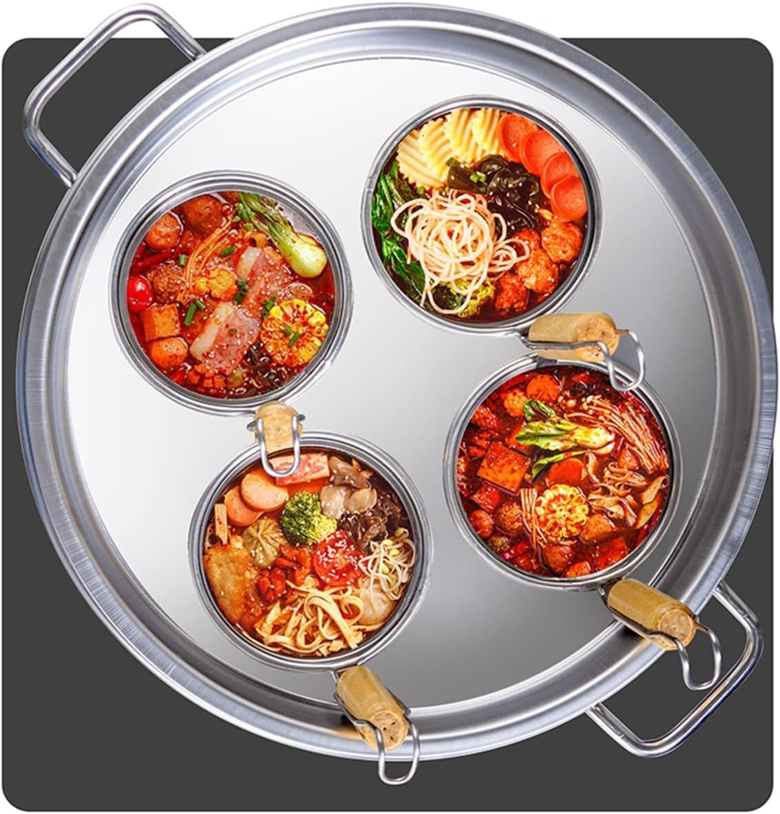 AttreX Stainless Steel Pasta Cooker Set - Perfect for Tracking Pasta Holes