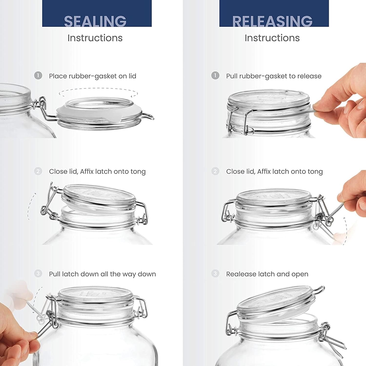 Bormioli Rocco 85MM Gasket Jar