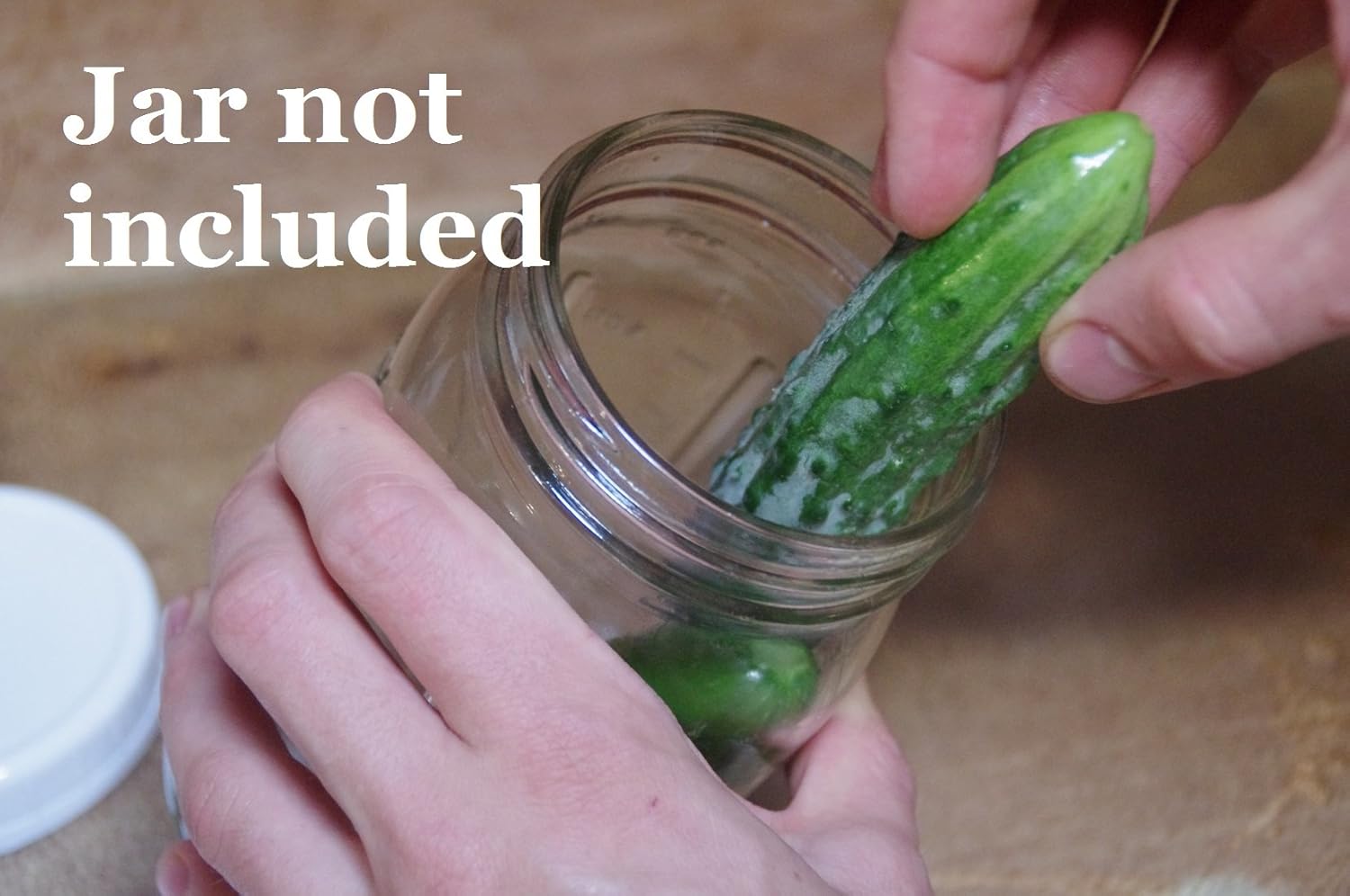 Picklemeister Fermentation Kit - Easy Wide Mouth Mason Jar Kit