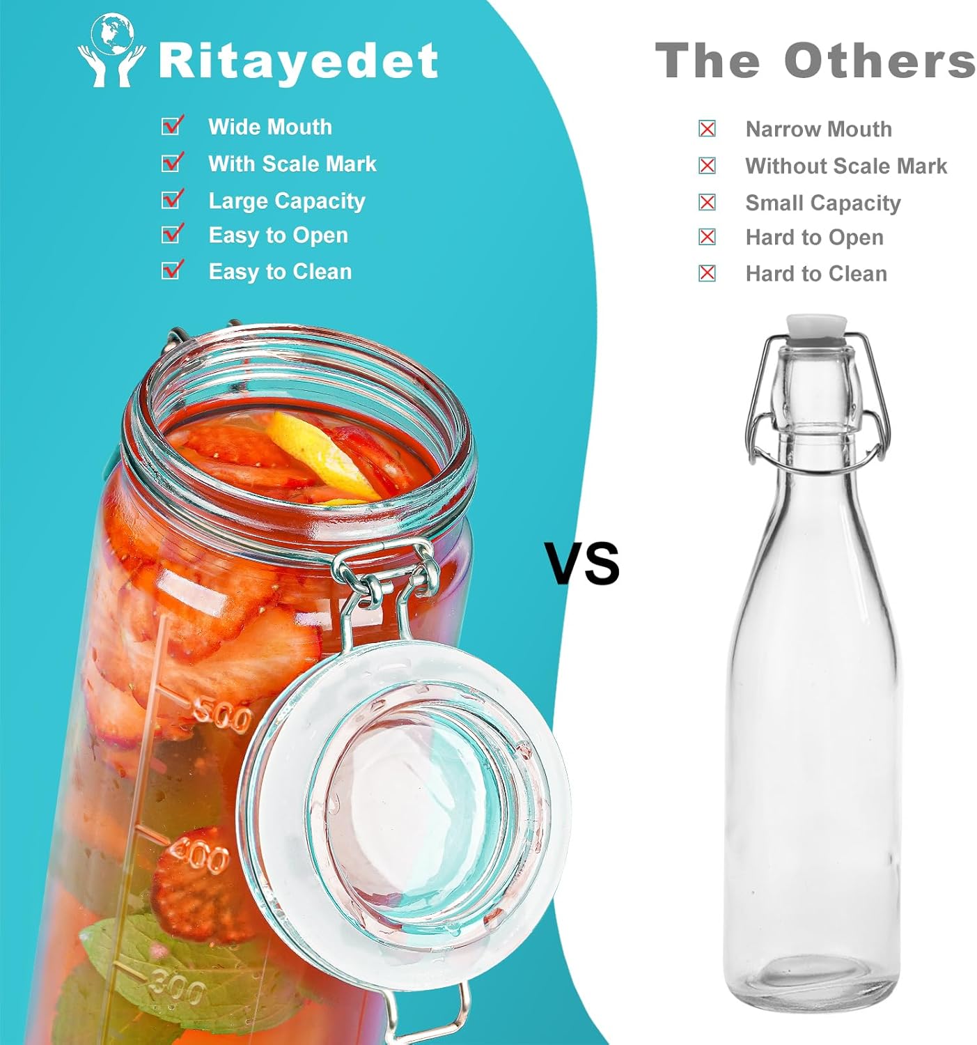 High-Quality Glass Jars for Storage
