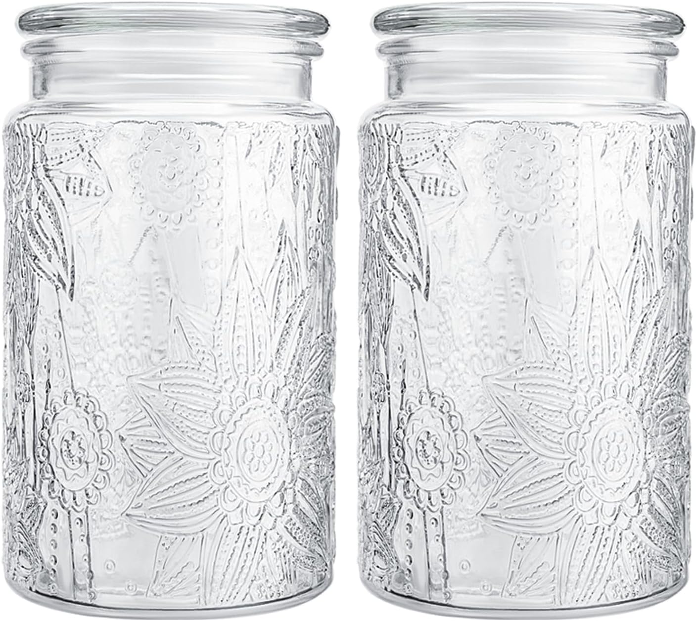 Adorable 32oz Mason Jars x2 Perfect for Storage Gifting