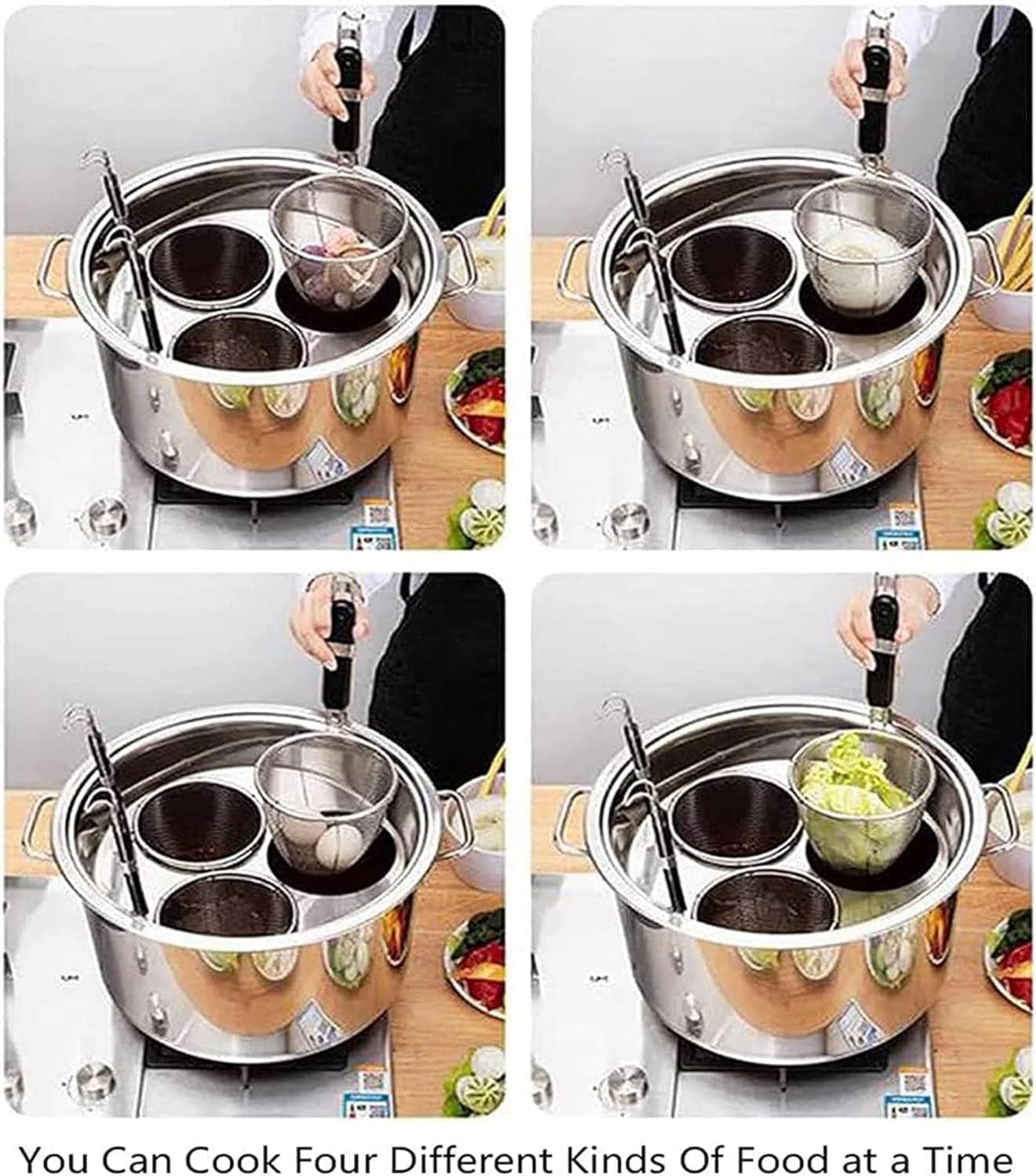 Pasta Pot Set with Divider Strainer
