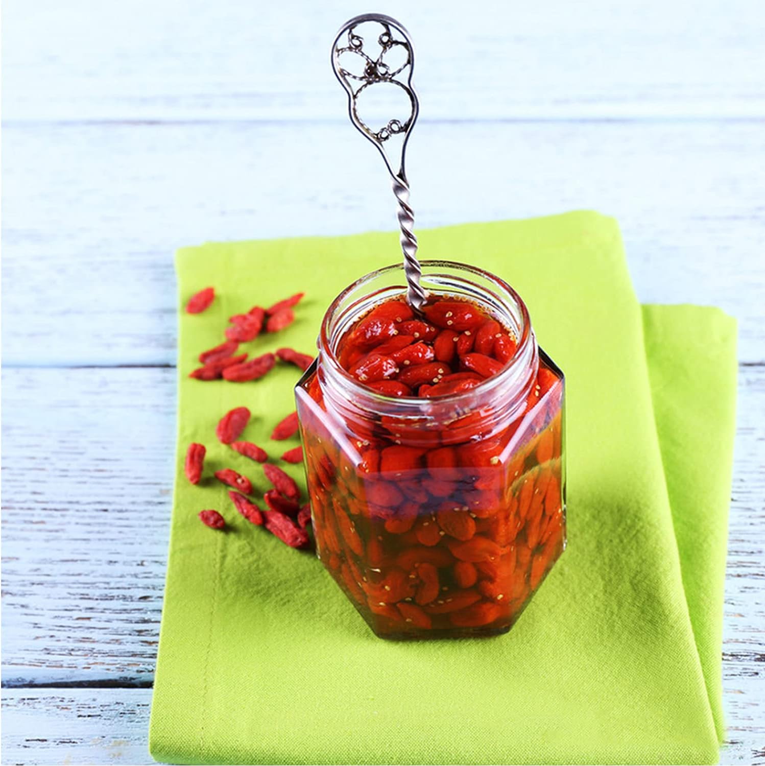 20 Pcs 10 oz Glass Jars with Silver Lids for Gifts