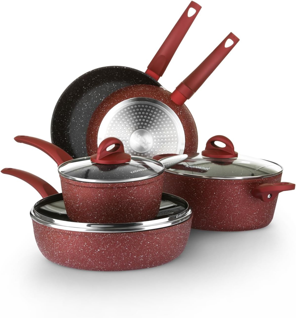 KASANOVA 8-Piece Professional Cooking Set
