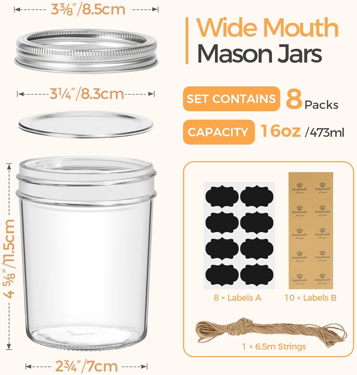 Perfect Mason Jars
