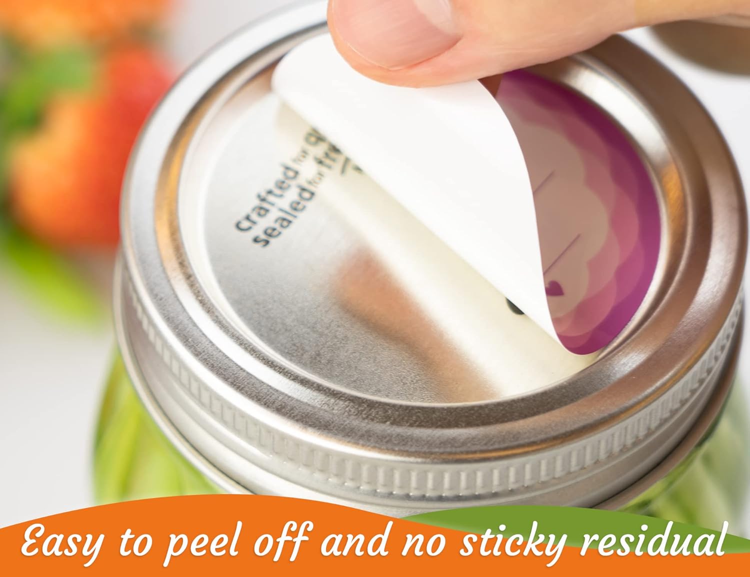 Sturdy Mason Jar Labels for Canning and Organization