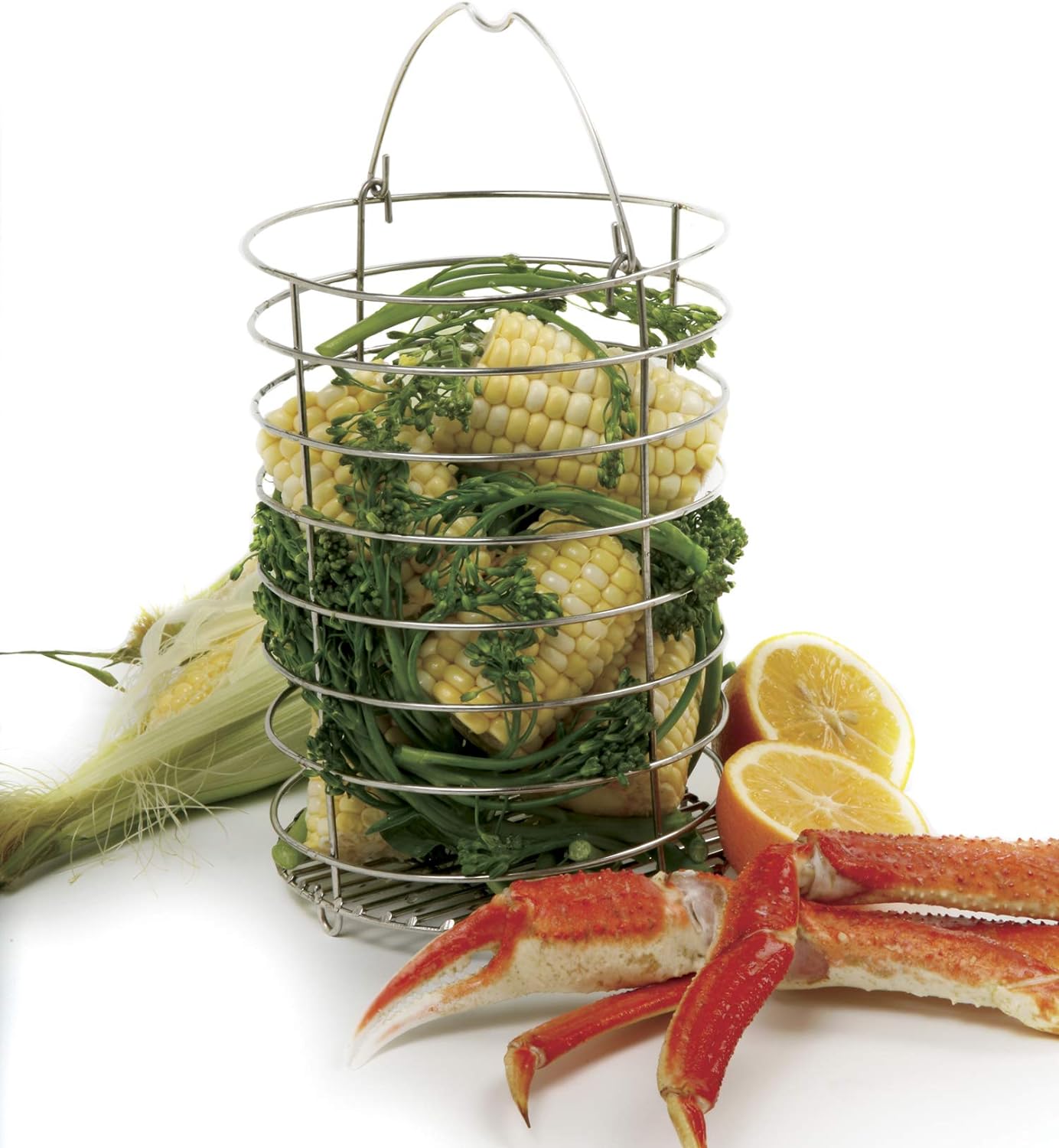Norpro 3-Piece Stainless Steel Vertical CookerSteamer Set