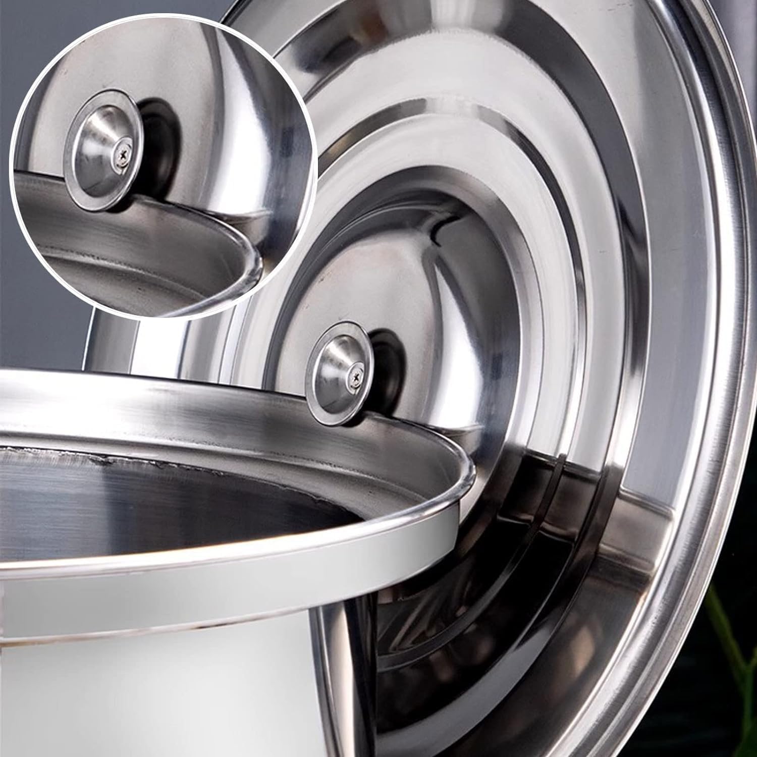 AttreX Professional Stainless Steel Pasta Cooker Multi-Pot Set