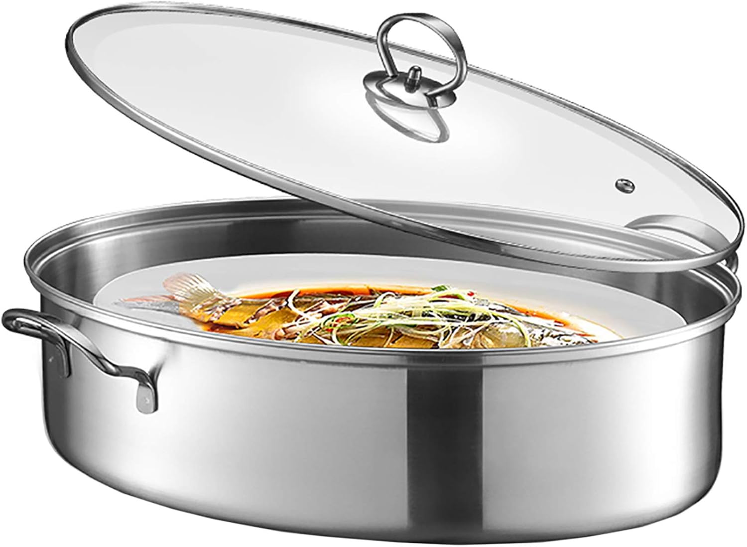 8 Qt Stainless Steel Fish Seafood Steamer