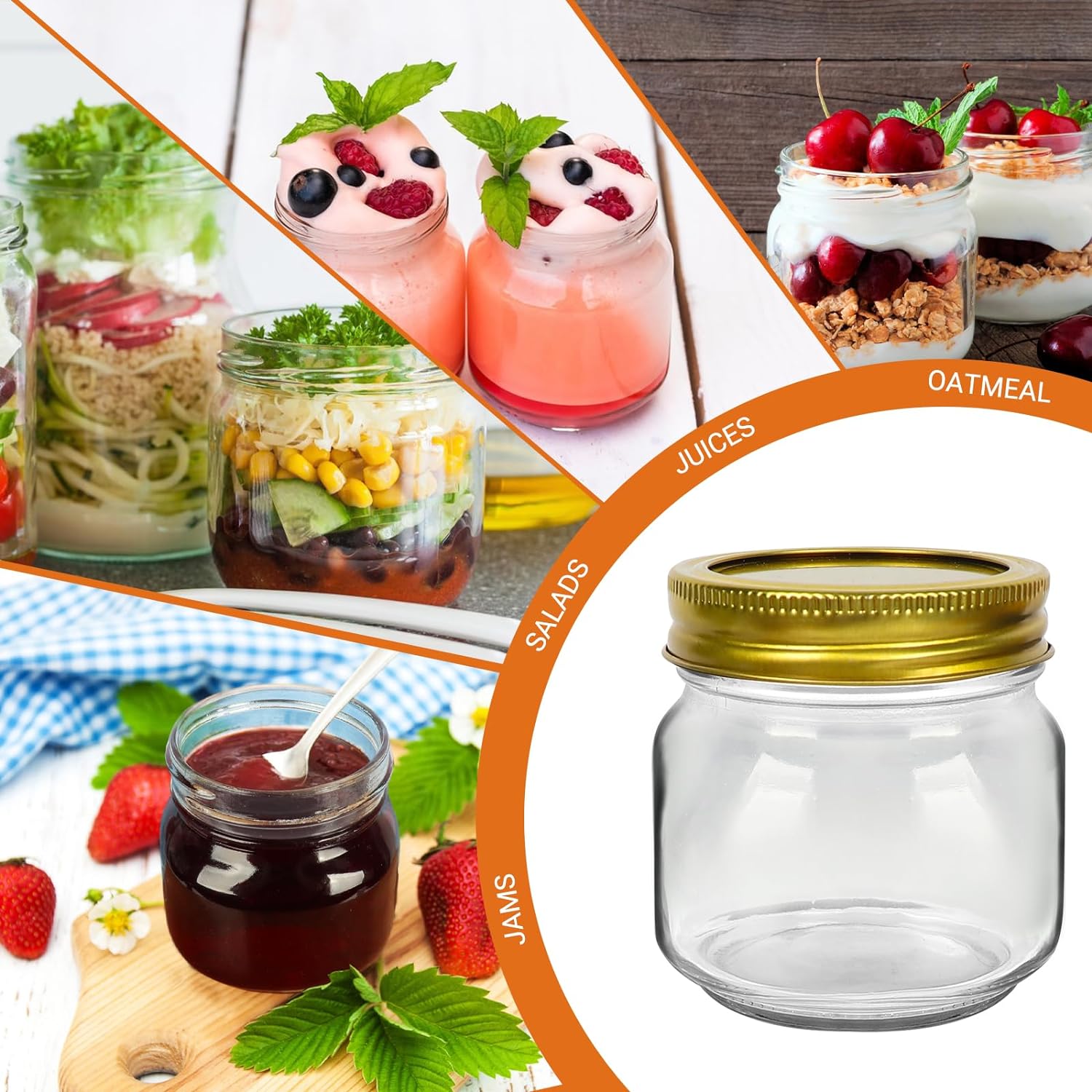 High-Quality Mason Jars