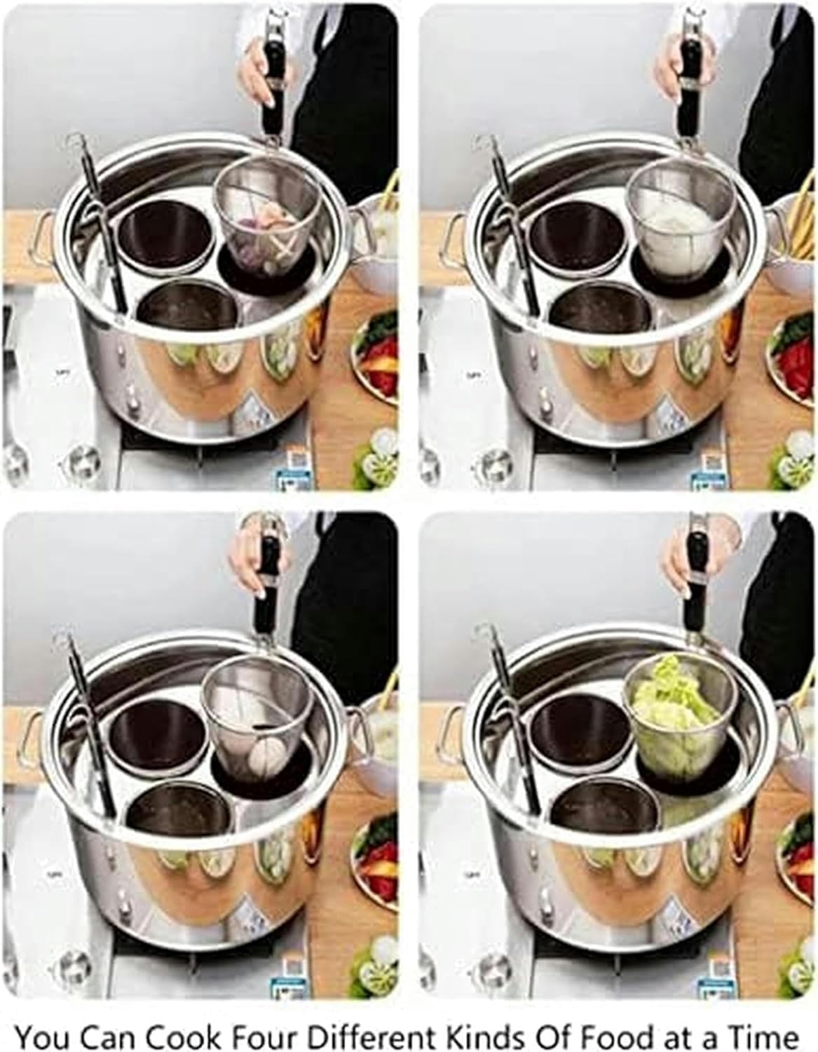 5-in-1 Stainless Steel Pasta Cooker