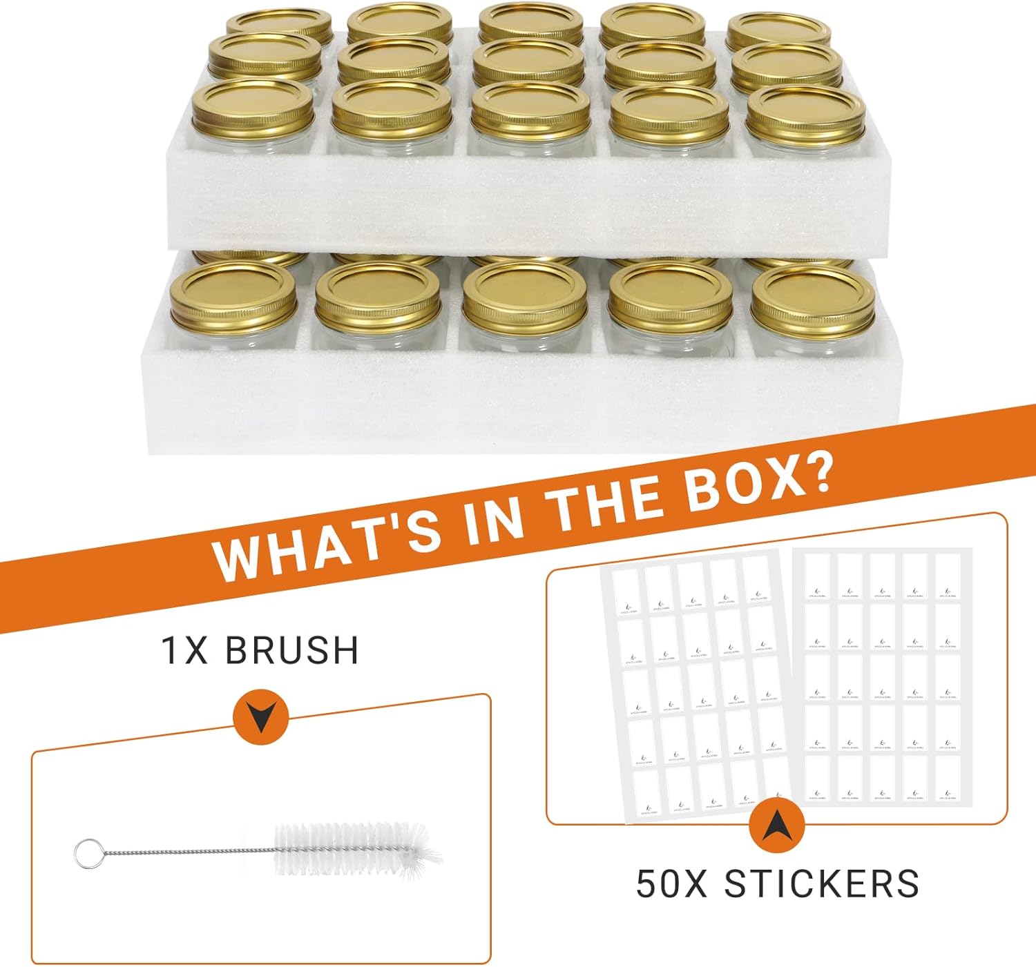 High-Quality Mason Jars