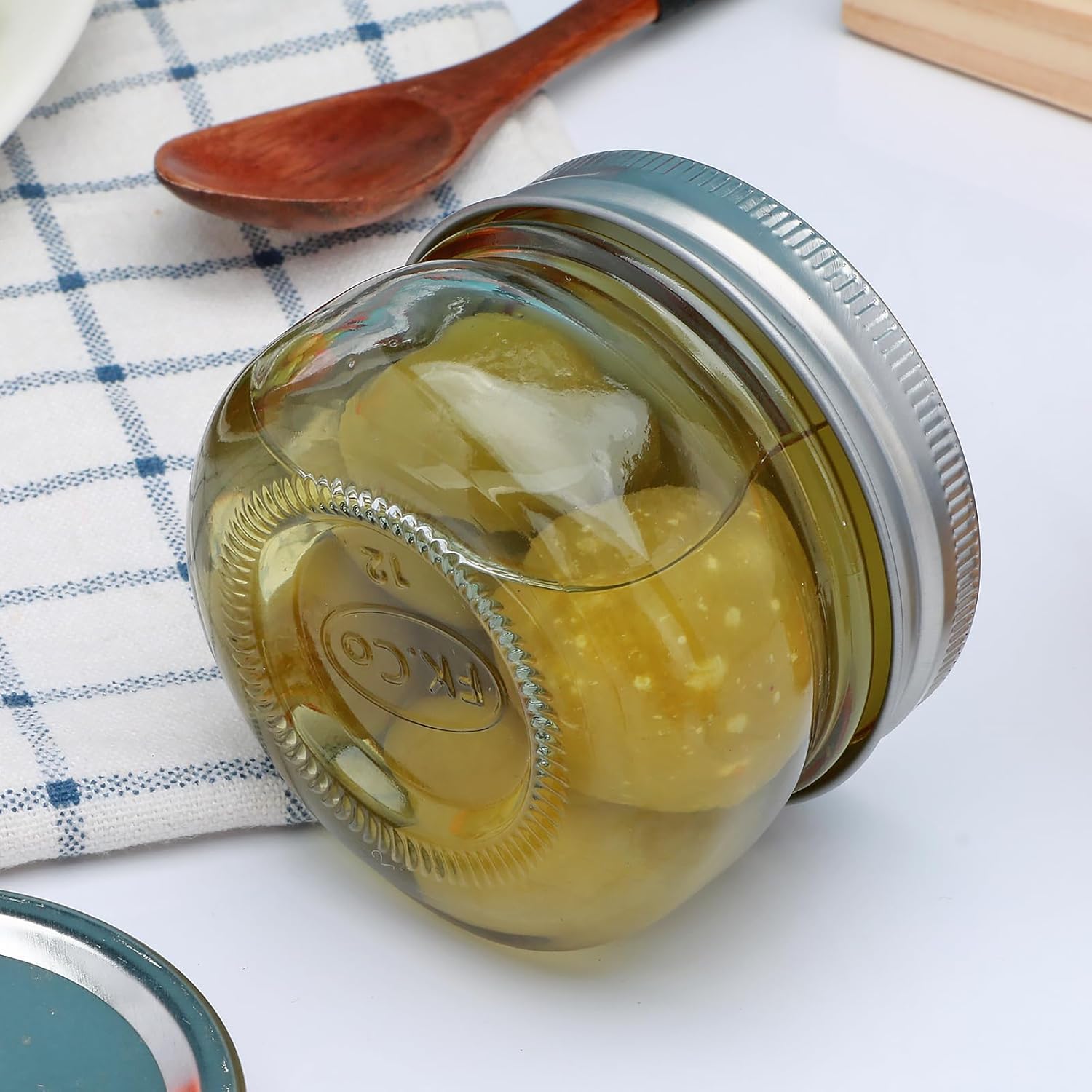 Sturdy Mason Jars with Glass lids