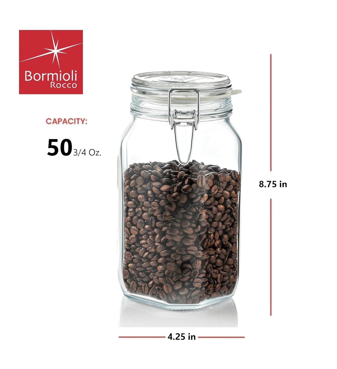 Bormioli Rocco 85MM Gasket Jar