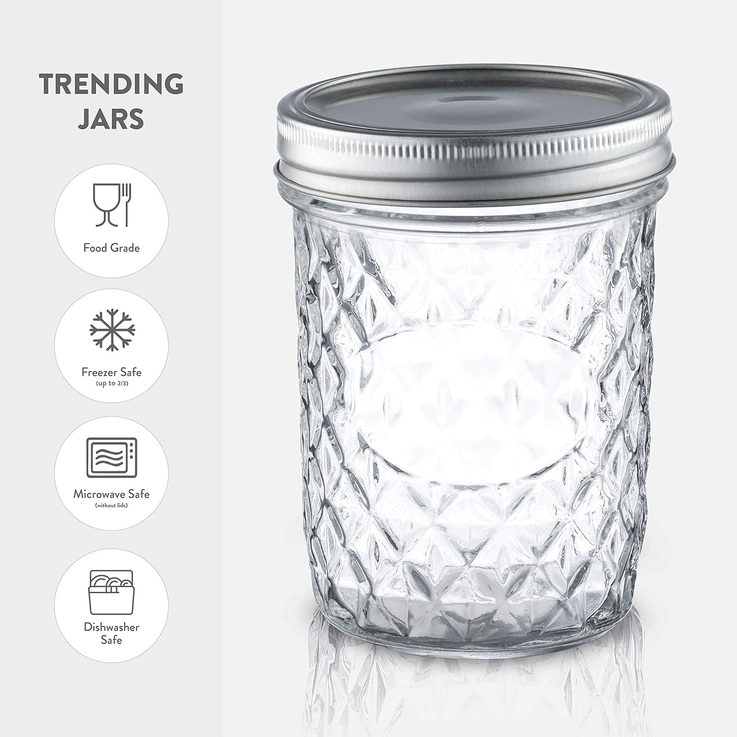 Sturdy Mason Jars for Pickling