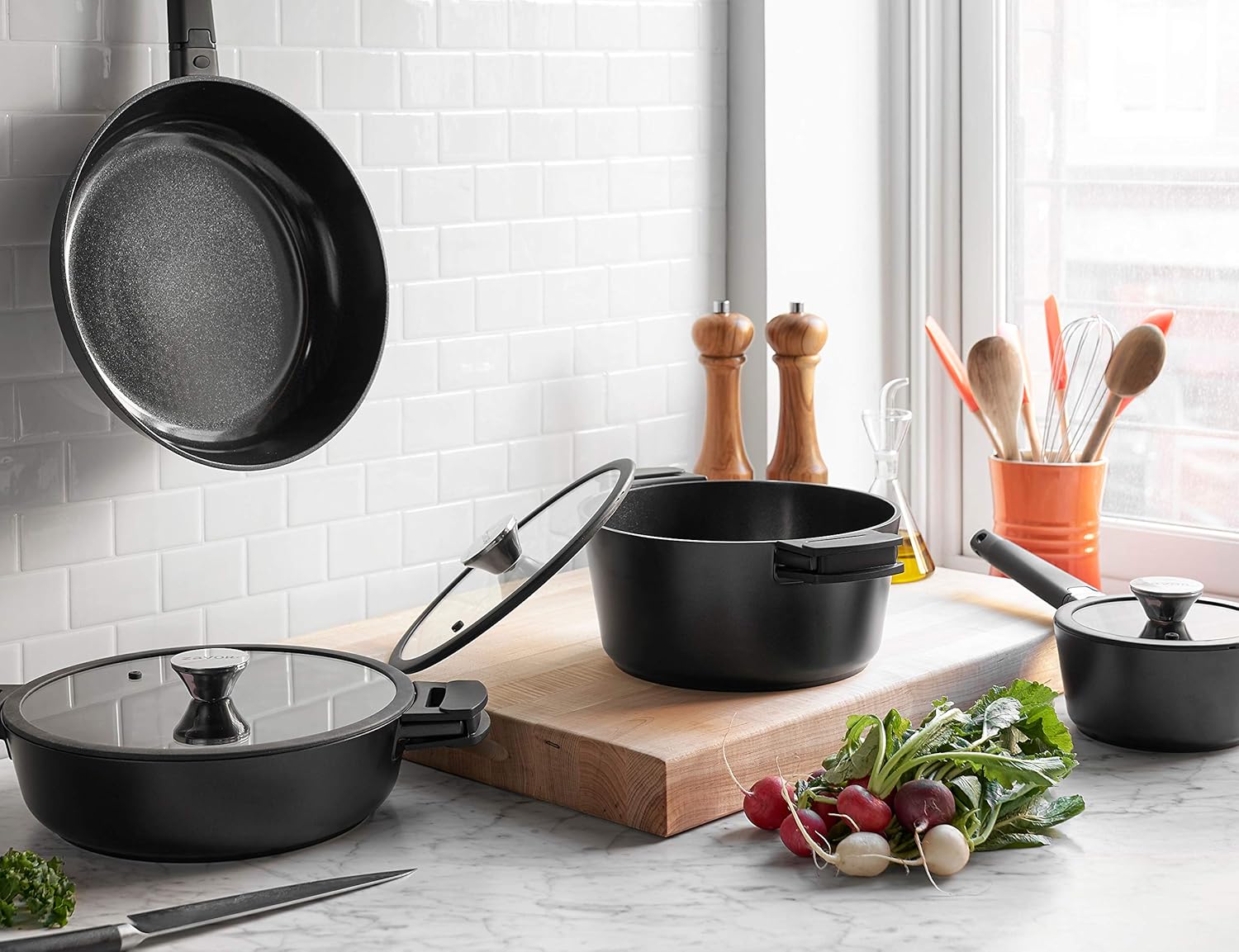 Zavor Noir 7-Piece Cookware Set - Modern Premium
