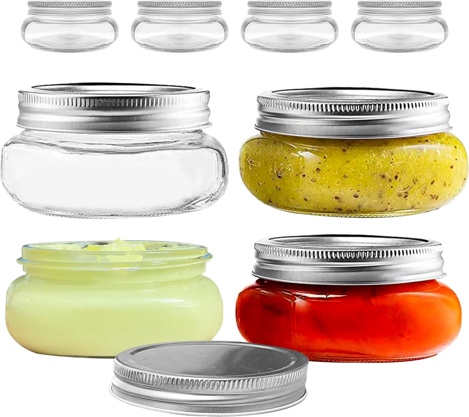 CHG Shine Wide Mouth Mason Jar 8oz