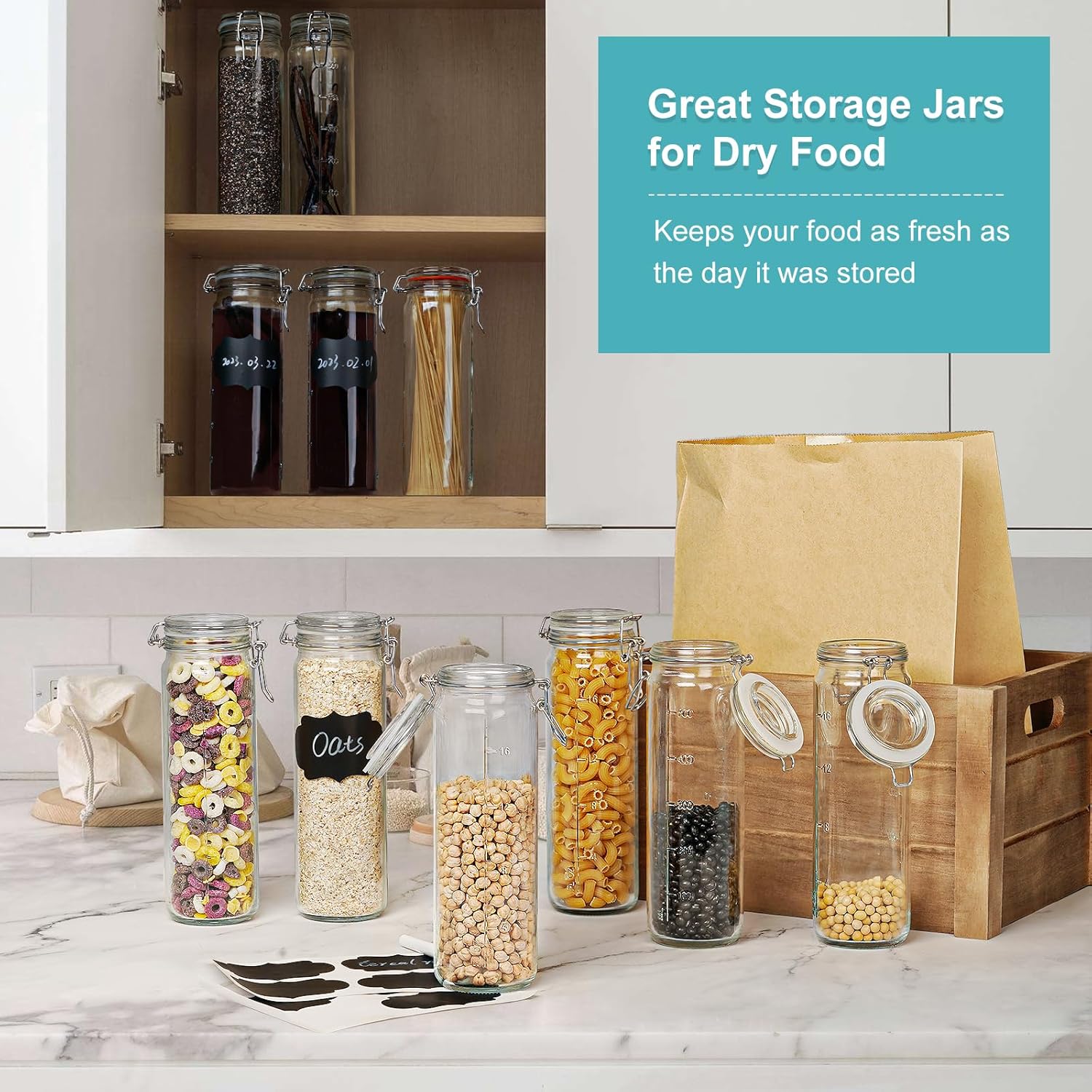 High-Quality Glass Jars for Storage