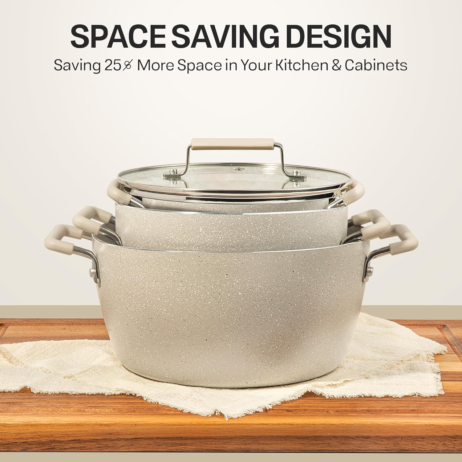 Granitestone Non Stick Pots Set