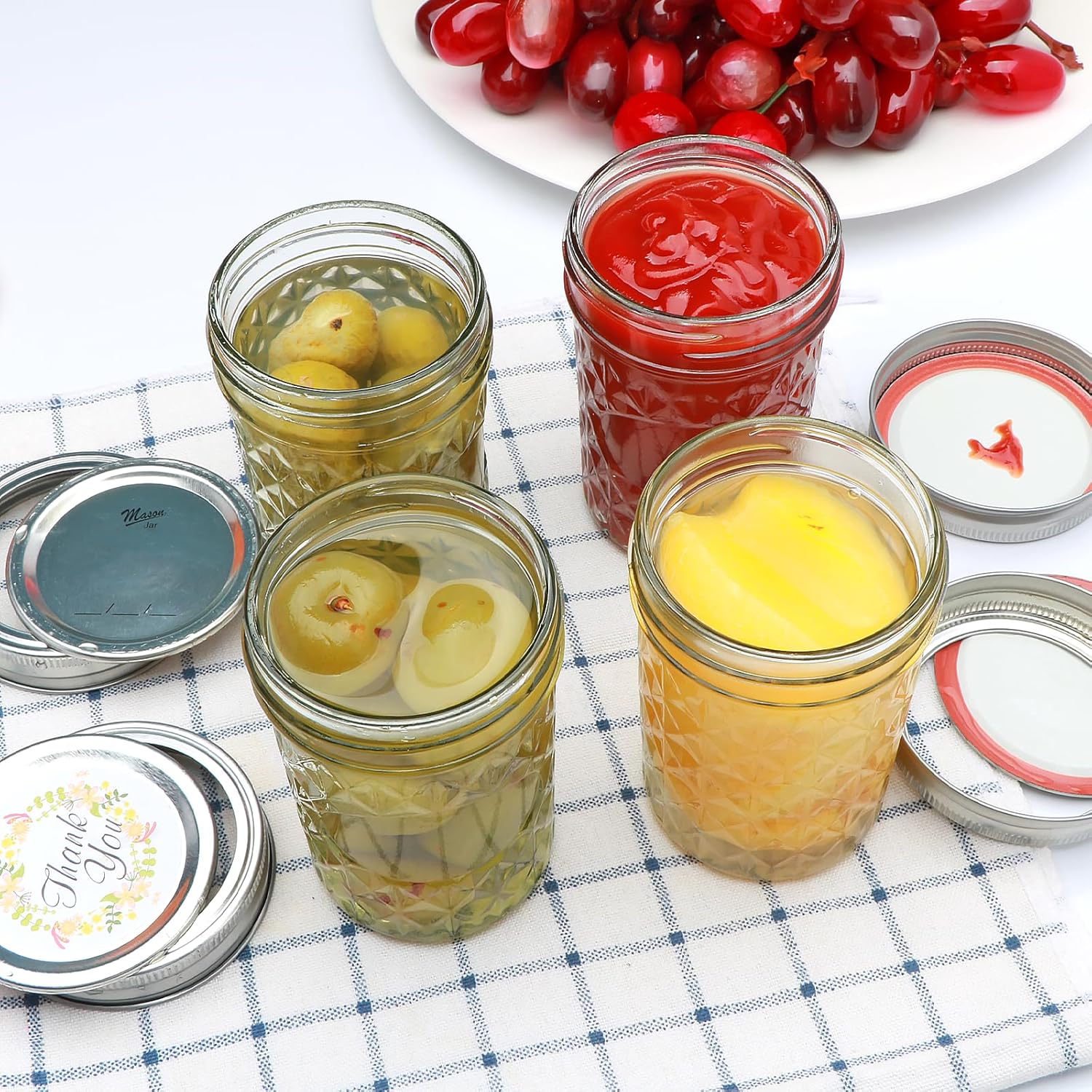 Simple Mason Jars Preserve
